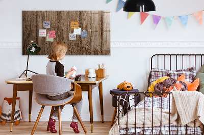 Decoratief glazen wandbord beschrijfbaar en magnetisch Notitie- en fotobord