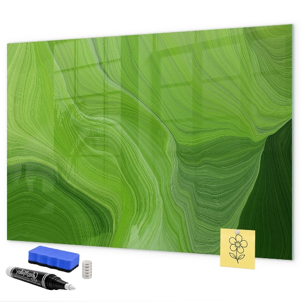 Groen fotoprikbord