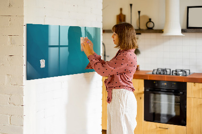 Memobord van glas met print inclusief neodymium magneten Praktische accessoires voor op kantoor en thuis.