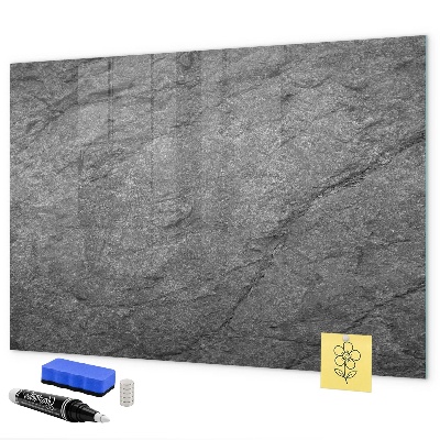 Decoratief glazen wandbord beschrijfbaar en magnetisch Magnetisch bord voor foto's en notities
