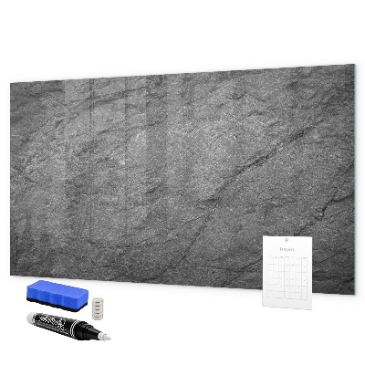Decoratief glazen wandbord beschrijfbaar en magnetisch Magnetisch bord voor foto's en notities