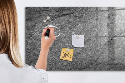 Decoratief glazen wandbord beschrijfbaar en magnetisch Magnetisch bord voor foto's en notities