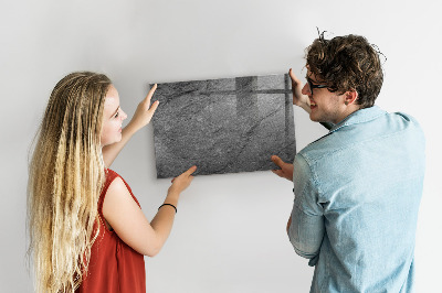 Decoratief glazen wandbord beschrijfbaar en magnetisch Magnetisch bord voor foto's en notities