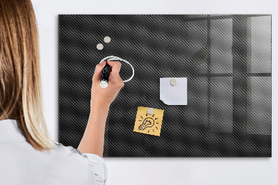 Decoratief glazen wandbord beschrijfbaar en magnetisch Notitie- en fotobord
