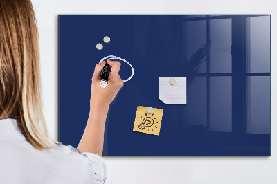 Memobord van glas met print inclusief neodymium magneten Magnetisch bord voor notities en foto's