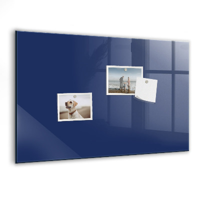 Memobord van glas met print inclusief neodymium magneten Magnetisch bord voor notities en foto's