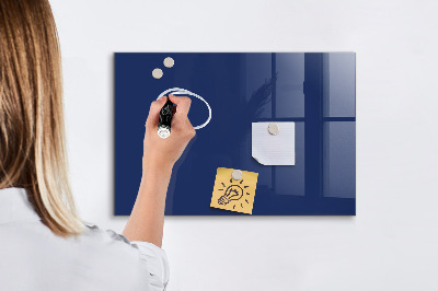 Memobord van glas met print inclusief neodymium magneten Magnetisch bord voor notities en foto's