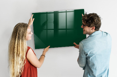 Decoratief glazen wandbord beschrijfbaar en magnetisch Magnetisch bord voor notities en foto's