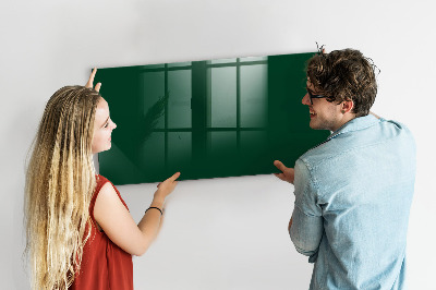 Decoratief glazen wandbord beschrijfbaar en magnetisch Magnetisch bord voor notities en foto's