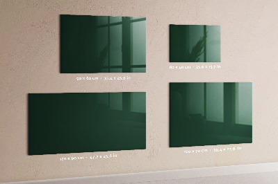 Decoratief glazen wandbord beschrijfbaar en magnetisch Magnetisch bord voor notities en foto's