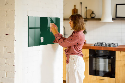 Decoratief glazen wandbord beschrijfbaar en magnetisch Magnetisch bord voor notities en foto's