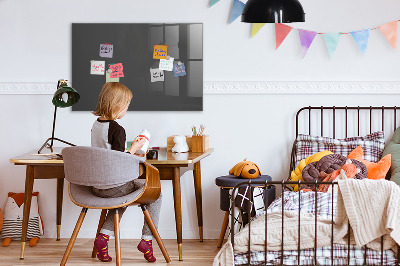 Memobord van glas met print inclusief neodymium magneten Een praktisch prikbord voor notities en foto's.