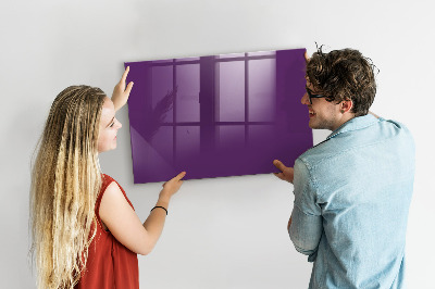 Decoratief glazen wandbord beschrijfbaar en magnetisch Magnetisch bord voor notities en foto's
