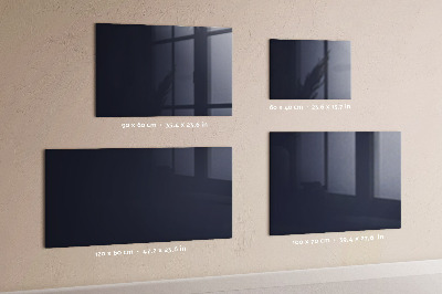 Memobord van glas met print inclusief neodymium magneten Magnetisch bord voor notities en foto's
