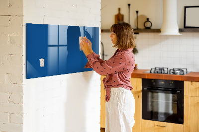 Decoratief glazen wandbord beschrijfbaar en magnetisch Een praktisch prikbord voor notities en foto's.