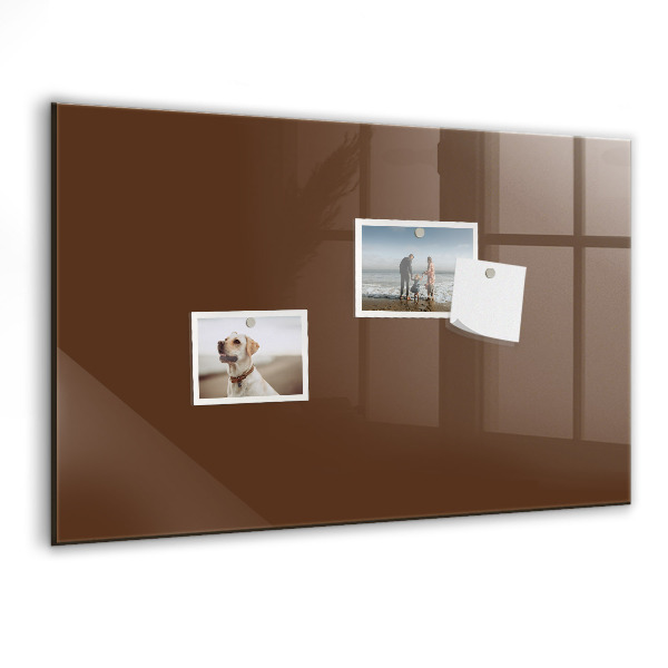 Memobord van glas met print inclusief neodymium magneten Magnetisch bord voor notities en foto's