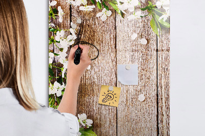 Memobord van glas met print inclusief neodymium magneten Creatief moodboard voor foto's en notities
