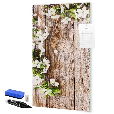 Memobord van glas met print inclusief neodymium magneten Creatief moodboard voor foto's en notities
