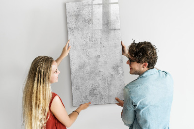 Memobord van glas met print inclusief neodymium magneten Modern prikbord voor notities en foto's