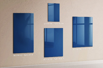 Memobord van glas met print inclusief neodymium magneten Modern prikbord voor notities en foto's