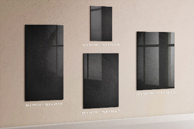 Decoratief glazen wandbord beschrijfbaar en magnetisch Financieel plan voor dit jaar