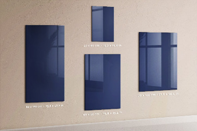 Decoratief glazen wandbord beschrijfbaar en magnetisch Maaltijdplanner voor de hele week