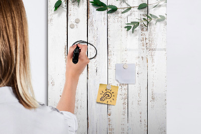 Memobord van glas met print inclusief neodymium magneten Een creatieve ruimte voor herinneringen en foto's