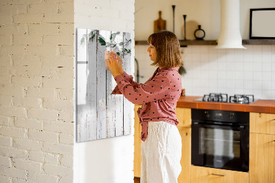 Memobord van glas met print inclusief neodymium magneten Een creatieve ruimte voor herinneringen en foto's