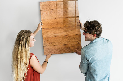 Memobord van glas met print inclusief neodymium magneten Een knusse plek voor herinneringen en foto's.
