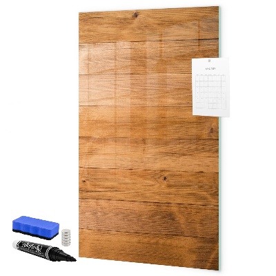 Memobord van glas met print inclusief neodymium magneten Een knusse plek voor herinneringen en foto's.