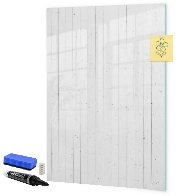 Decoratief glazen wandbord beschrijfbaar en magnetisch Bord voor foto's en notities