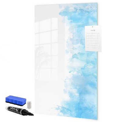 Memobord van glas met print inclusief neodymium magneten Creatief fotopresentatiebord
