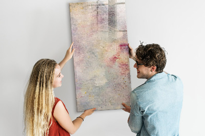 Memobord van glas met print inclusief neodymium magneten Creatief moodboard voor foto's en notities