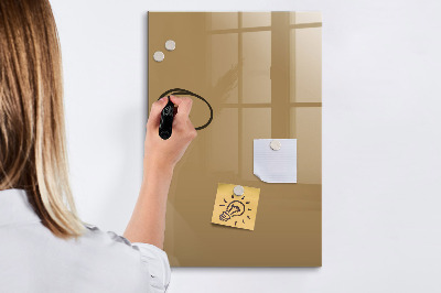 Memobord van glas met print inclusief neodymium magneten Een praktisch prikbord voor notities en foto's.
