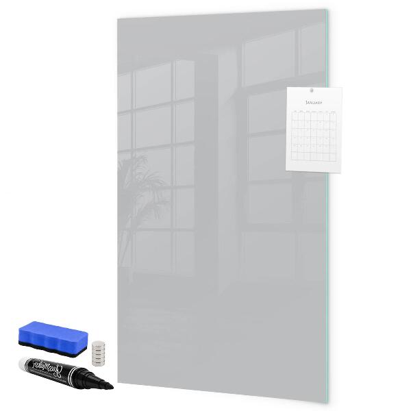 Memobord van glas met print inclusief neodymium magneten Magnetisch bord voor foto's en notities