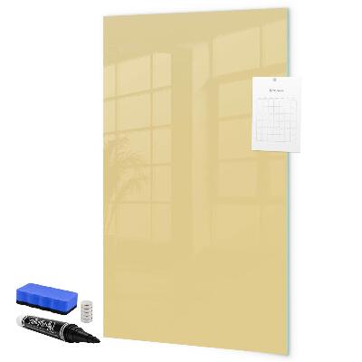 Memobord van glas met print inclusief neodymium magneten Magnetisch bord voor notities en foto's
