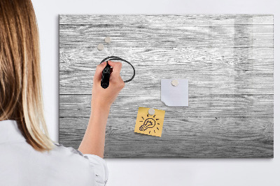 Decoratief glazen wandbord beschrijfbaar en magnetisch Stijlvol bord voor foto's en notities