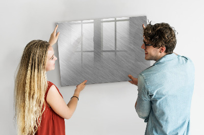 Memobord van glas met print inclusief neodymium magneten Magnetisch bord voor foto's en notities