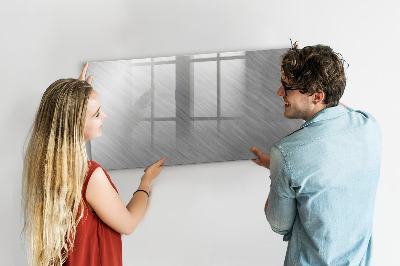Memobord van glas met print inclusief neodymium magneten Magnetisch bord voor foto's en notities