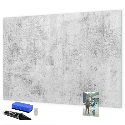 Memobord van glas met print inclusief neodymium magneten Een knusse plek voor herinneringen en aantekeningen.
