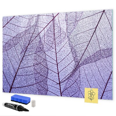 Memobord van glas met print inclusief neodymium magneten Creatief fotopresentatiebord