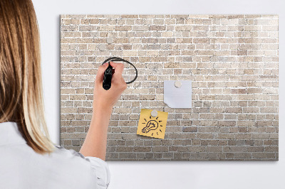 Decoratief glazen wandbord beschrijfbaar en magnetisch Modern fotodisplaybord