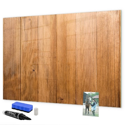 Memobord van glas met print inclusief neodymium magneten Notitie- en fotobord