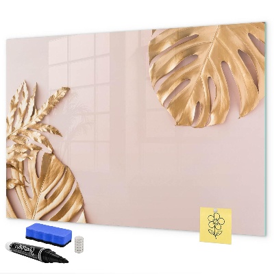 Memobord van glas met print inclusief neodymium magneten Een stijlvol bord voor het presenteren van foto's