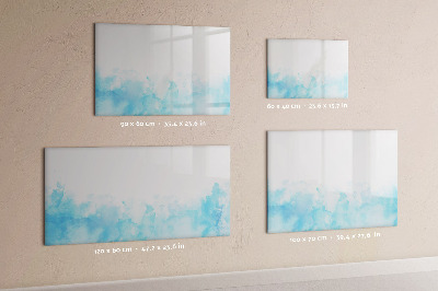 Memobord van glas met print inclusief neodymium magneten Creatief moodboard voor foto's en notities
