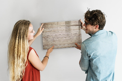 Decoratief glazen wandbord beschrijfbaar en magnetisch Een stijlvol bord voor notities en foto's