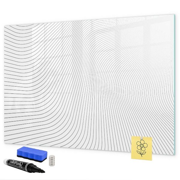 Modern prikbord voor foto's en notities