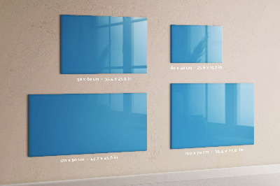 Decoratief glazen wandbord beschrijfbaar en magnetisch Een kleurrijk prikbord voor notities en foto's