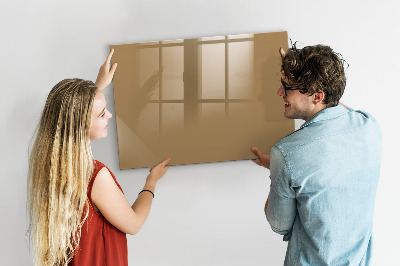 Decoratief glazen wandbord beschrijfbaar en magnetisch Notitie- en fotobord