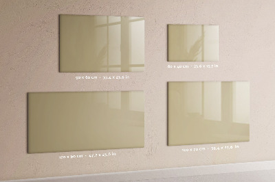 Memobord van glas met print inclusief neodymium magneten Een knusse plek voor herinneringen en aantekeningen.